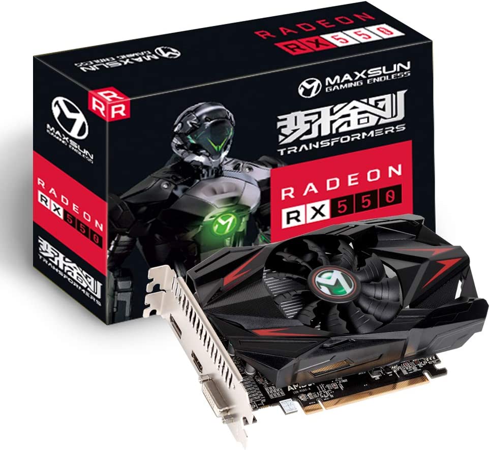 MAXSUN AMD Radeon RX 550 MAXSUN AMD Radeon RX 550