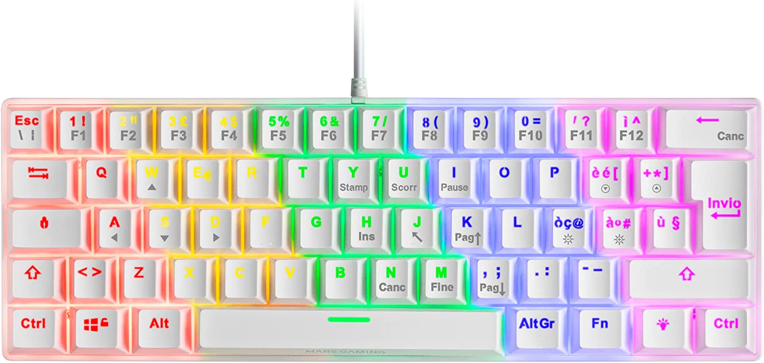 Tastiera Gaming Mars Gaming MK60 Tastiera Gaming Mars Gaming MK60