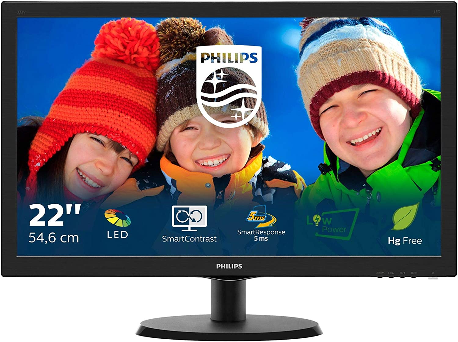 Philips Monitor 22 pollici 223V5LSB Philips Monitor 22 pollici 223V5LSB
